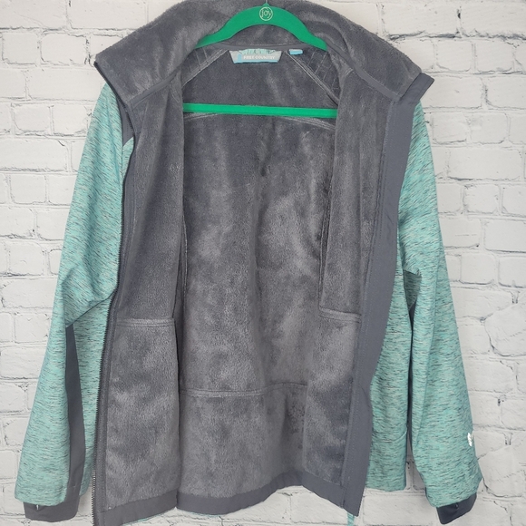 Free Country Size L Soft Shell Hooded Jacket - Picture 5 of 7